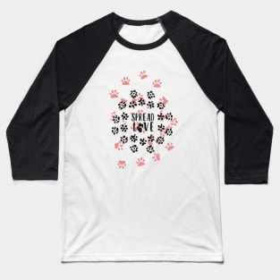 Pawsitive Vibes Baseball T-Shirt